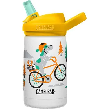 Cyklistické kalhoty Dětská láhev Camelbak Eddy+ Kids Vacuum Stainless 0,35l Biking Dogs
