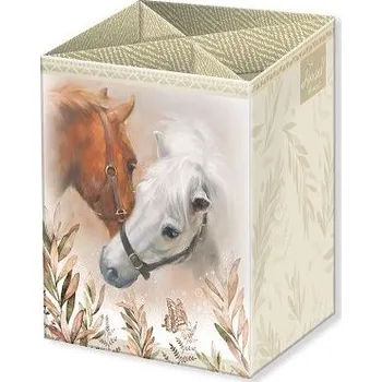 Stojan na vizitku ARGUS Stojan na pera a tužky Horses and me 19230360