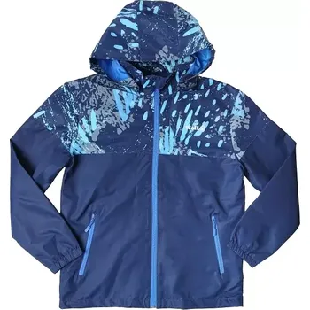 Chlapecká bunda Chlapecká šusťáková bunda modrá Wolf B2462 (Slabá šusťáková bunda nezateplená)