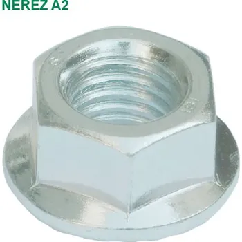 Matice Matice s límcem ozubeným M6 DIN 6923 NEREZ A2