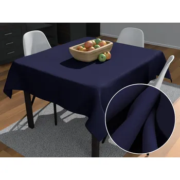 ubrus Dekorační čtvercový ubrus Rongo RG-079 Námořnická modrá 40x40 cm