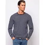 Pánské triko Heavy Tools CHARLIE C1S24304SP Striped Velikost: XXL