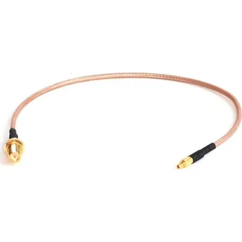 Anténní redukce MAXLINK pigtail 25cm RG316 MMCX přímý - RSMA female (pin) MMCXS-RSF