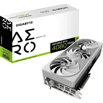 Grafická karta Gigabyte GeForce RTX 4080 SUPER Aero OC 16G (GV-N408SAERO OC-16GD)