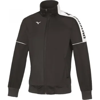 Chlapecká bunda Dětská sportovní bunda Mizuno Knitted Track Jacket Jr - Black Velikost: 116