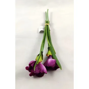 umělá květina Krokus růžovofialový