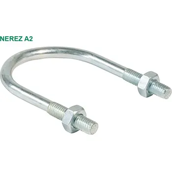 Třmen ETR 76,1mm DN65 M8 NEREZ A2