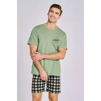 Pánská móda Pánské pyžamo 3179-Carter, krátký rukáv, vel. L