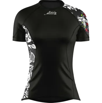 Dámské funkční triko krátký rukáv LADY ELEGANT černá Bamboo Ultra