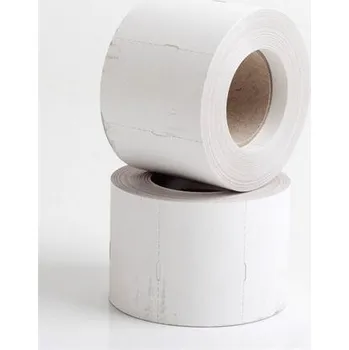 Speciální papír Regálový štítek, termo, 38 × 55 mm, ne-samolepicí, 600 ks/kotouč, bílá