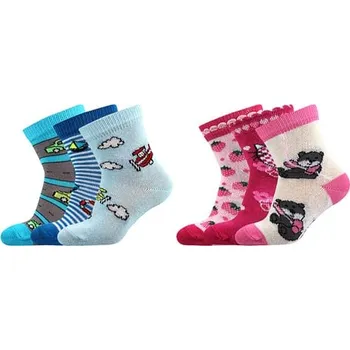 Kojenecké oblečení Kojenecké ponožky FILÍPEK ABS mix kluk 18-20 (12-14)