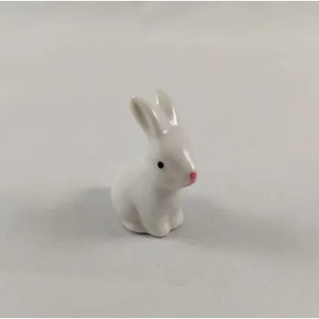 Velikonoční dekorace Porcelánový zajíc 4