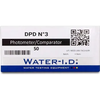 Bazénová chemie Water I.D. Testovací tablety DPD°3