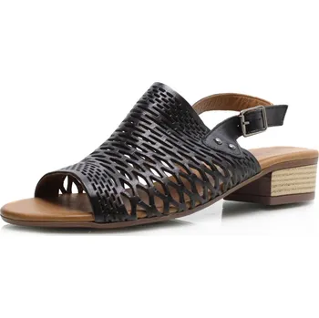 Dámské sandále QUO VADIS DÁMSKÉ SANDÁLY KLOP 011-SB-3A 02ČERNÁ Barva: Černá, Velikost: 41