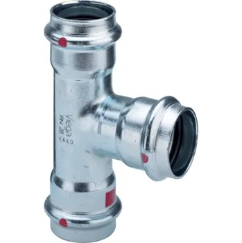 Instalatérský materiál T-kus Viega Prestabo s SC-Contur 1118 22 x 18 x 22