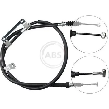 Lanko parkovací brzdy Tažné lanko, parkovací brzda A.B.S. K19358