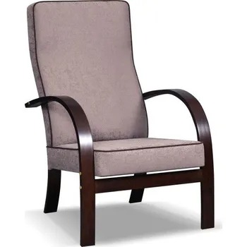 Křeslo MEBLOMAR Retro křeslo Timea 2 hnědé