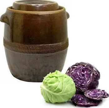Zavařovací pomůcka IGOTREND IGOTREND, 14744 Keramický sud na zelí 40 l, 3. jakost