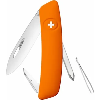 Multifunkční nůž Swiza švýcarský kapesní nůž D02 oranžový