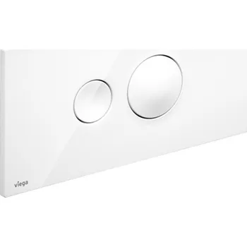 Splachovací tlačítko Ovládací deska Viega 8315.1 VfS10 plast, černá lesk