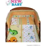 2-dílné ložní povlečení New Baby 100x135 cm oranžové s dinem