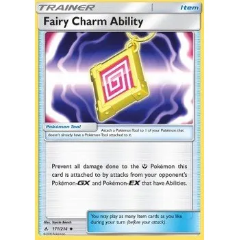 Volný čas Pokémon UNB 171/214 Fairy Charm Ability - Unbroken Bonds Stav: Excellent, Verze: NORMAL