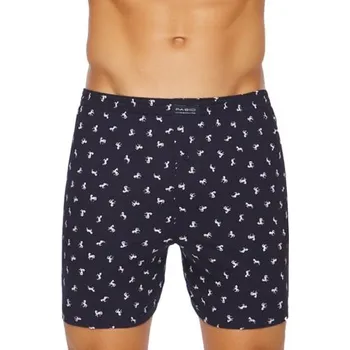 Trenýrky Pánské trenky klasik 04/5-31/789 FABIO granát (modrá) XXL