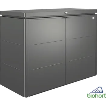 Zahradní úložný box Uložný box HIGHBOARD Biohort Barva: Tmavěšedá, Velikost: 160