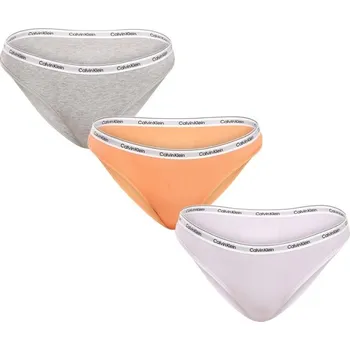 Dámské spodní prádlo Dámské kalhotky Calvin Klein QD5207E NPA 3PACK L Dle obrázku