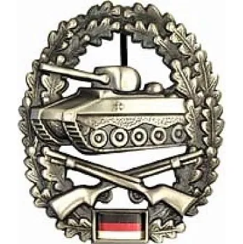 ARMÁDNÍ ORIGINÁL BW BUNDESWEHR Odznak na baret BW Bundeswehr PANZERGRENADIER