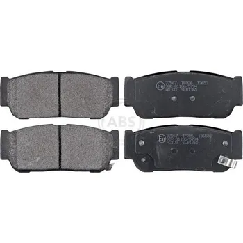 Brzdová destička Sada brzdových destiček, kotoučová brzda A.B.S. 37567