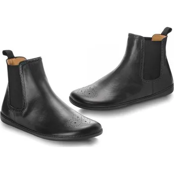 Dámská zdravotní obuv ZAQQ EQUITY Brogue black / cognac 37-48 NAPPA/NAPPA Dvouvrstvá hlazená kůže Černá 44