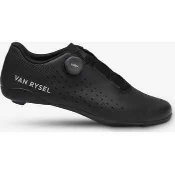 Pánské cyklistické tretry VAN RYSEL Tretry na silniční kolo Van Rysel NCR 36 ČERNÁ