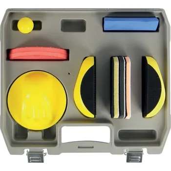 Brusný papír Kunzer 7SBS09 Sada držáků na brusný papír pro ruční broušení, 9 dílů