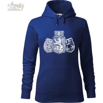 Dámská mikina Mikina - znak Československé legie Barva: Královská modrá (05), Velikost: XXL, Střih: Dámské