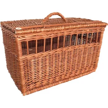 přepravka pro zvíře Přepravka proutěná 50x30 cm