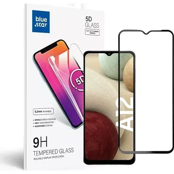 Blue Star ochranné sklo na displej Samsung A12 (full glue/case friendly), černé
