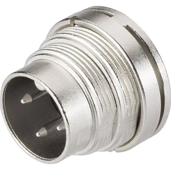 Elektrická zásuvka binder 09-0327-80-07 kulatý faston, 1 ks