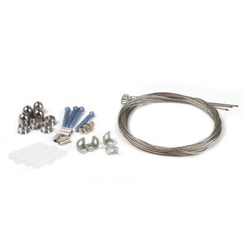 Příslušenství pro svítidlo LUMAX Montážní sada závěsná pro LED panel, 4ks