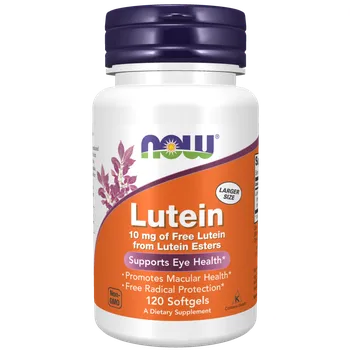 NOW Foods - Lutein 10mg, softgel kapsle Hmotnost: 120 softgel kapslí