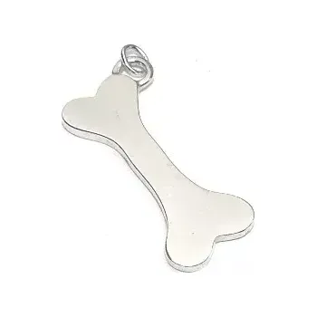 Přívěsek Stříbrný přívěsek kost - DN32 (Stříbrná kost )