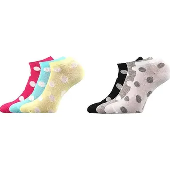 Dámské ponožky Ponožky PIKI 56 mix s černou 35-38 (23-25)