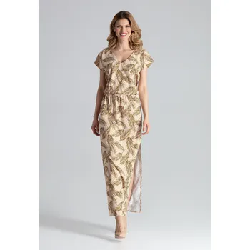 Dámské oblečení Figl Woman's Dress M668 Figl hnědá 973473