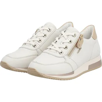 Dámské tenisky Dámské kožené tenisky D0H11-81 Remonte bílé Barva: weiss kombi, Velikost: 39