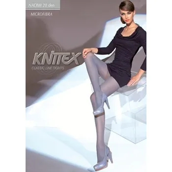 Dámské punčochy Punčocháče dámské klasik Naomi mkrofibra Knittex grafit (šedá) S