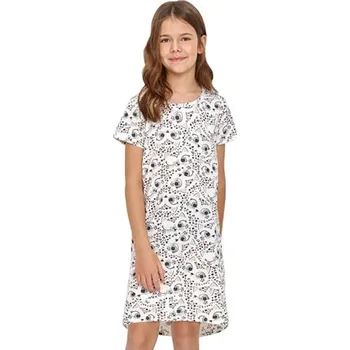 Dívčí noční košile Lexi 2916/31 TARO bílá 152