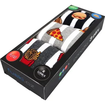 Dámské oblečení Společenské Ponožky DEFOOD - box mix 43-46 (29-31)