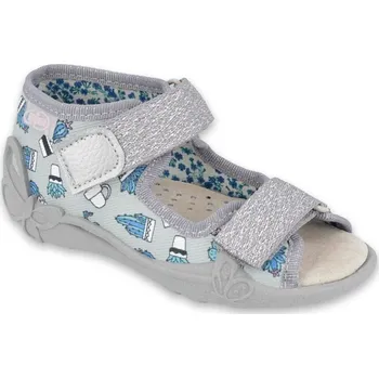 Dívčí bačkory BEFADO 342P025 dívčí sandálky kožená stélka 24 342P025_24