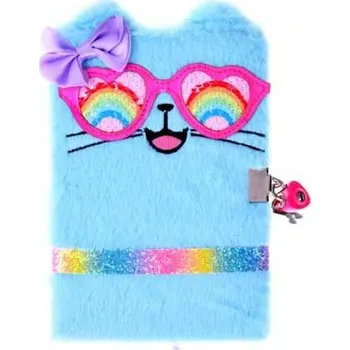 Zápisník Tajný deník na klíč Kočička