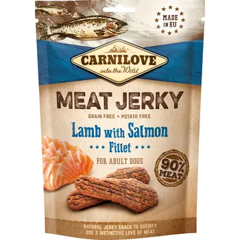 Carnilove Dog Jerky Lamb&Salmon Fillet 100g (min. odběr 10 ks)